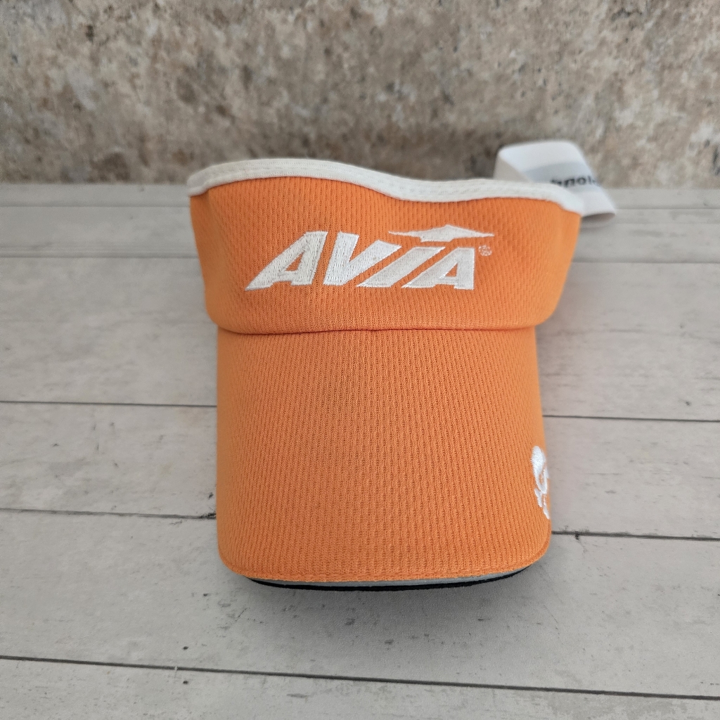 Avia Headsweats Perspiration Technology Orange Visor